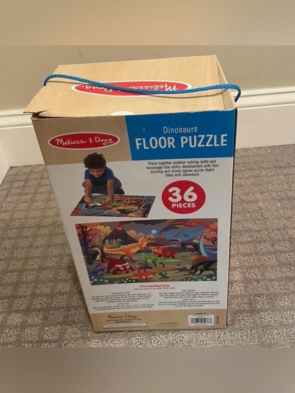 Melissa & Doug Dinosaur Floor Puzzle